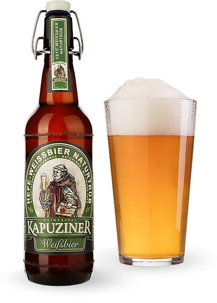 Пиво Kapuziner Weißbier 0.5л