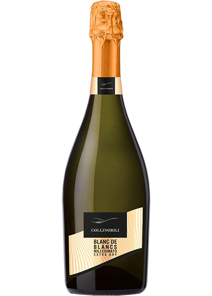 Вино ігристе Collinobili Blanc de Blancs Spumante Millesimato Extra Dry 0.75л