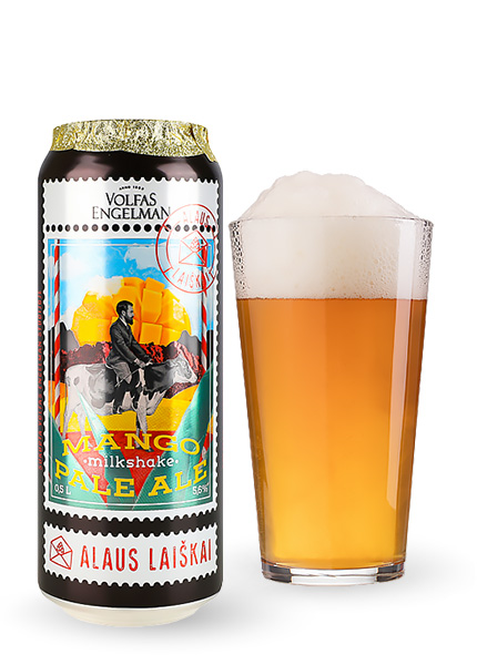 Пиво Volfas Engelman Mango Milkshake Pale Ale 0.5л