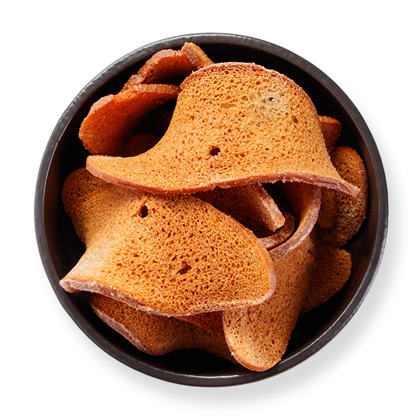 Сухари ржано-пшеничные «Хвилясті» со вкусом копченого лосося, 75г