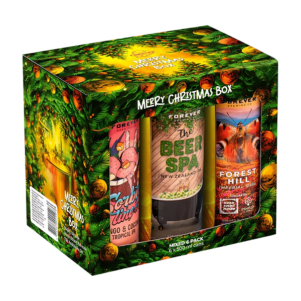 Набір пива Forever Merry Christmas Box 0.5л x 6шт