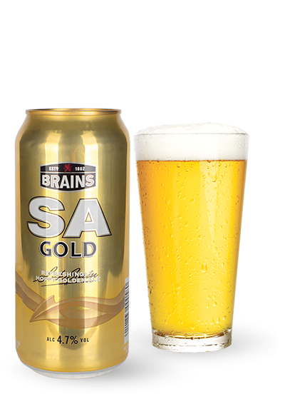 Пиво Brains «SA Gold»