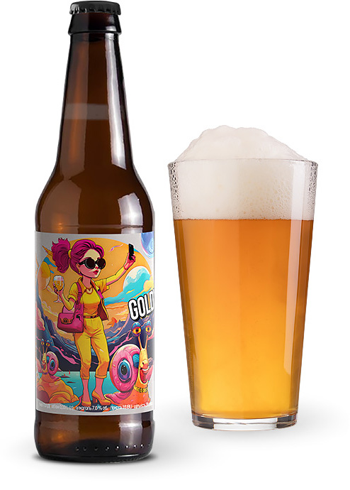 Пиво FDB «Goldy» 0.33л