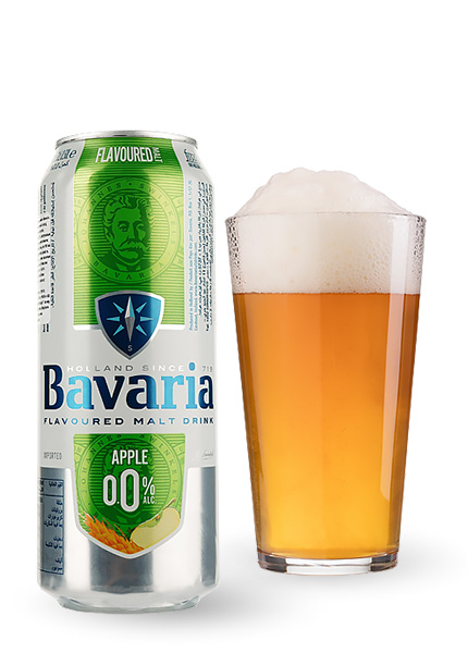 Пиво безалкогольне Bavaria Malt Apple 0.5л
