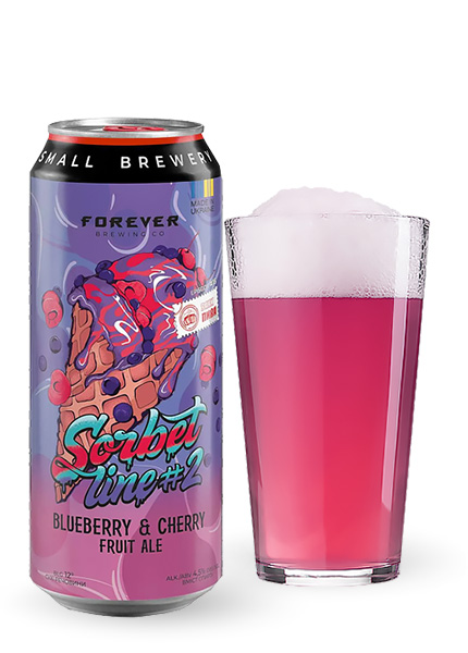 Пиво Forever Sorbet Line #2 Blueberry & Cherry 0.5л