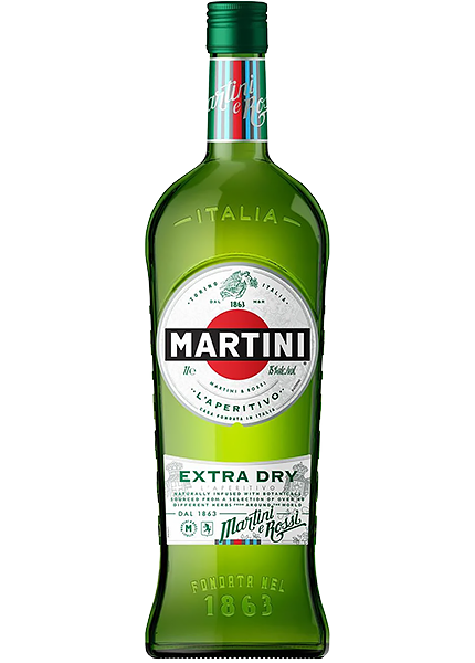Вермут Martini Extra Dry 1л
