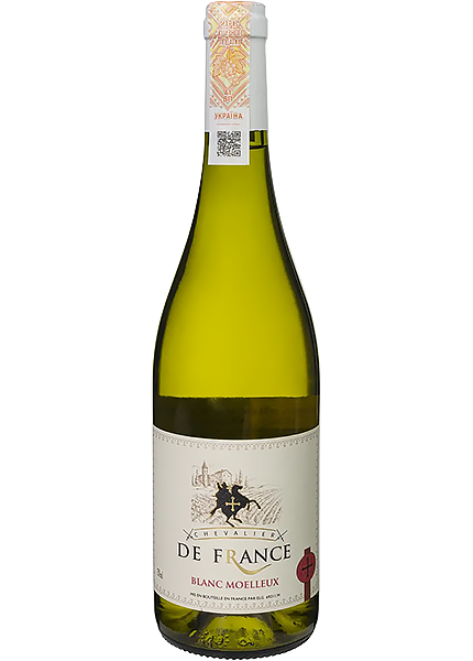 Вино Chevalier de France Blanc Moelleux 0.75л