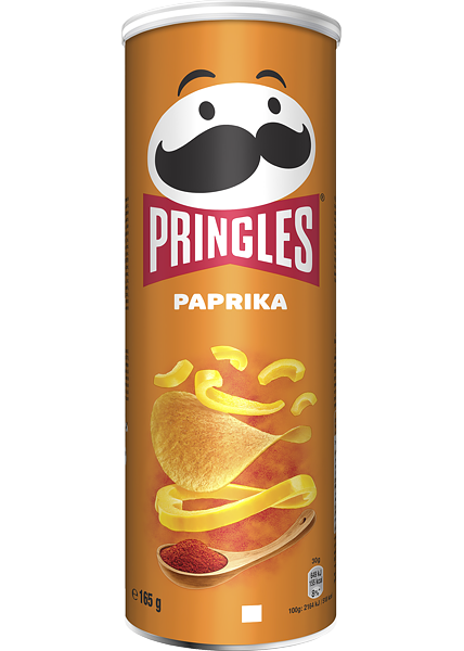 Чипсы «Pringles» со вкусом паприки, 165г