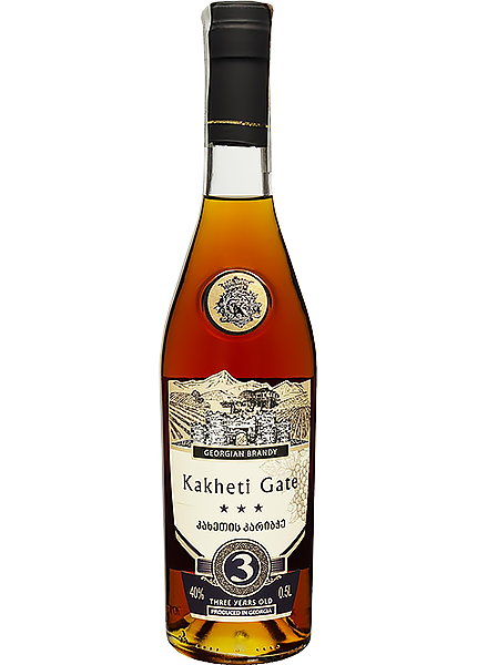 Бренді Kakheti Gate 3 роки 0.5л