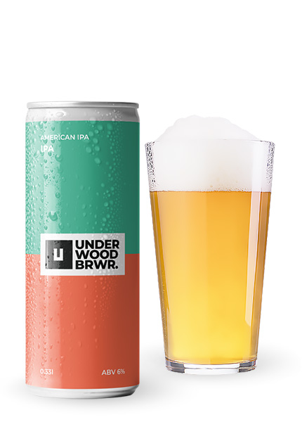 Пиво Underwood IPA 0.33л