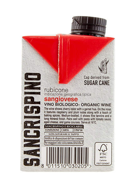 Вино Sancrispino Bio Sangiovese Rubicone IGT 0.5л