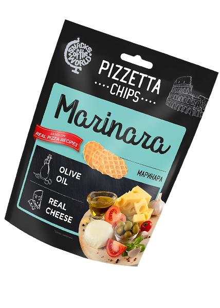 Снек хрустящий «Pizzetta Chips Маринара», 70г