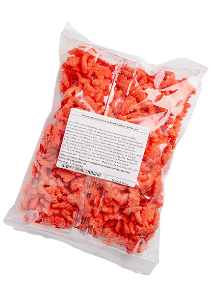 Снеки кукурудзяні зі смаком варених раків