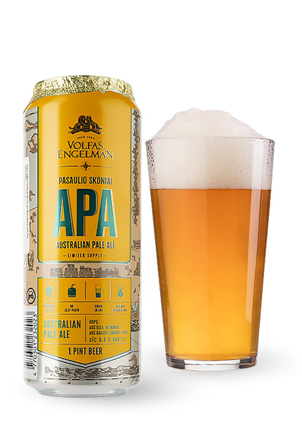 Пиво Volfas Engelman APA 0.568л