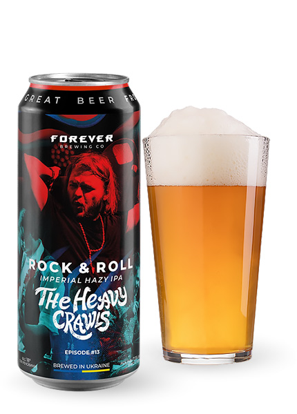 Пиво Forever Rock & Roll Imperial Hazy IPA 0.5л