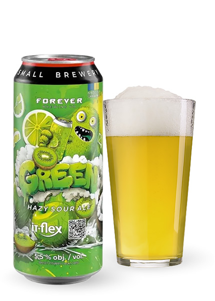 Пиво Forever Green Hazy Sour Ale 0.5л