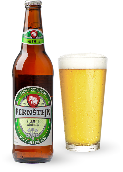 Пиво Pernstejn «11 Vilem» світле фільтроване 4.7°