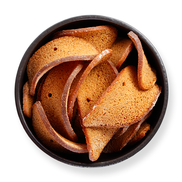 Грінки житні Kruton зі смаком холодець з хріном, 80г