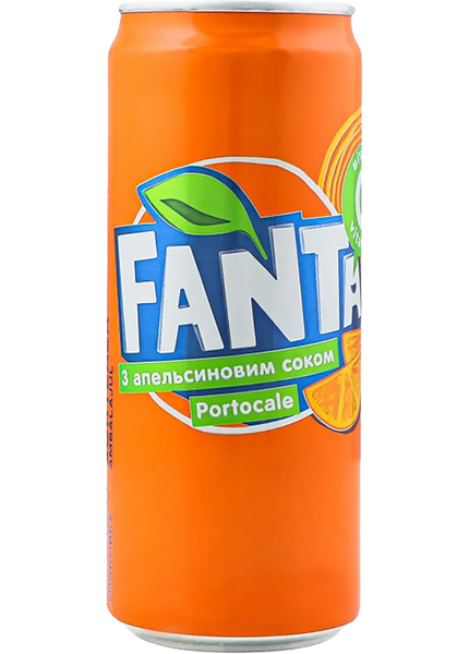 Напій Fanta Orange апельсин 0.33л