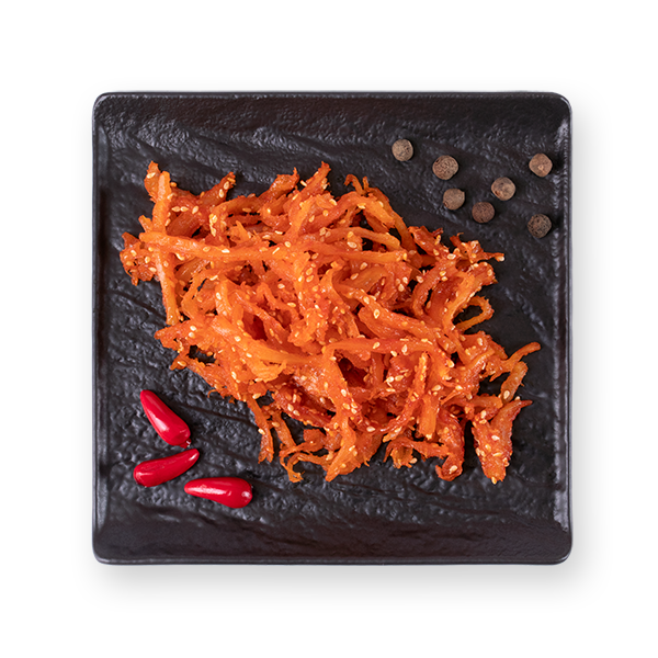 Кальмар сушений з кунжутом