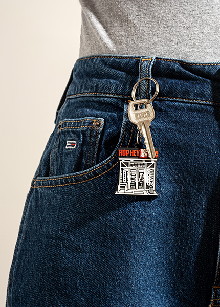 Брелок з ПВХ Магазин Hop Hey