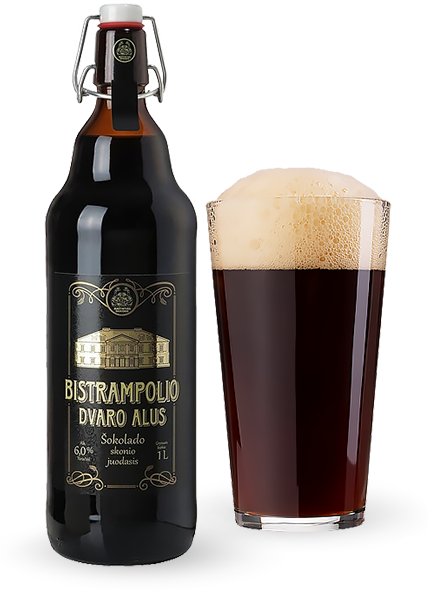 Пиво Bistrampolio Dvaro Chocolate 1л