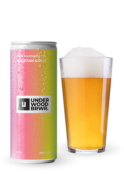 Пиво Underwood Yucatan Gold 0.33л