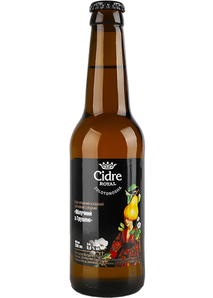 Сидр Cidre Royal Яблучний з грушею 0.33л