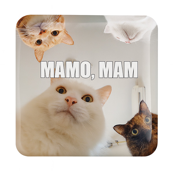 Стикер-наклейка «Мамо, мам»