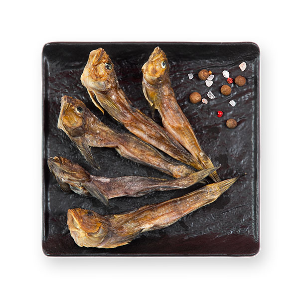 Рыба бычок вяленый потрошенный