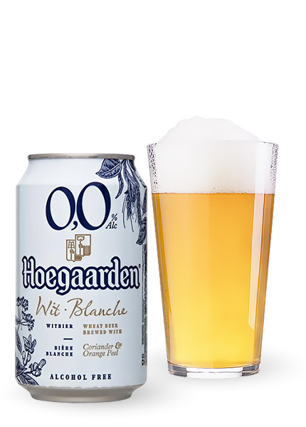 Пиво безалкогольне HoeGaarden Witbier NA 0.33л