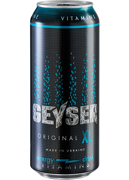 Напій енергетичний безалкогольний «Geyser Original» 0.5л