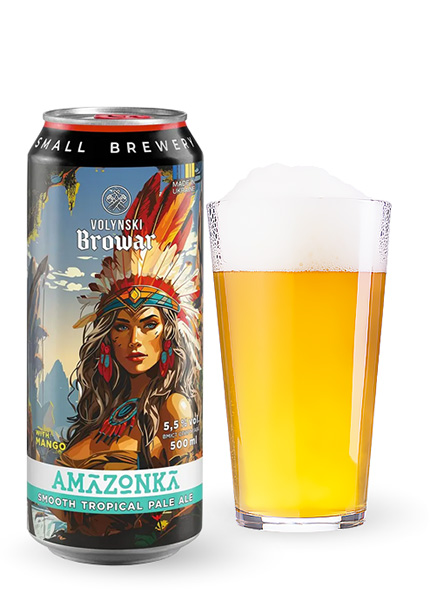 Пиво Volynski Browar Amazonka 0.5л