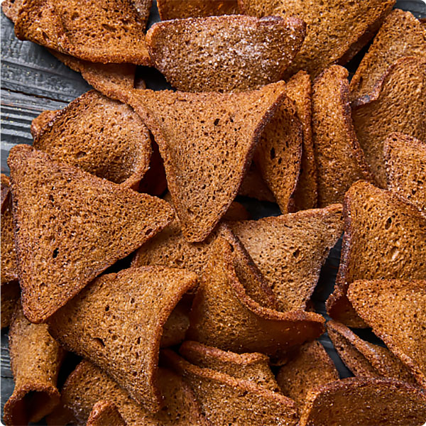 Грінки житні «Обертоси» зі смаком холодцю з хріном, 100г