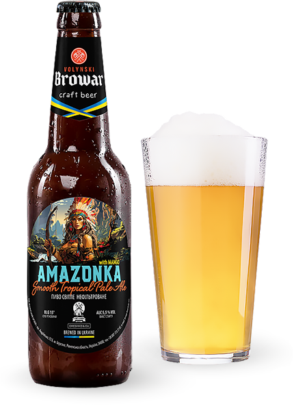 Пиво Volynski Browar Amazonka 0.35л