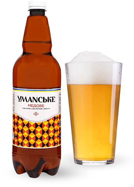 Пиво Уманьске «Медове» 1л