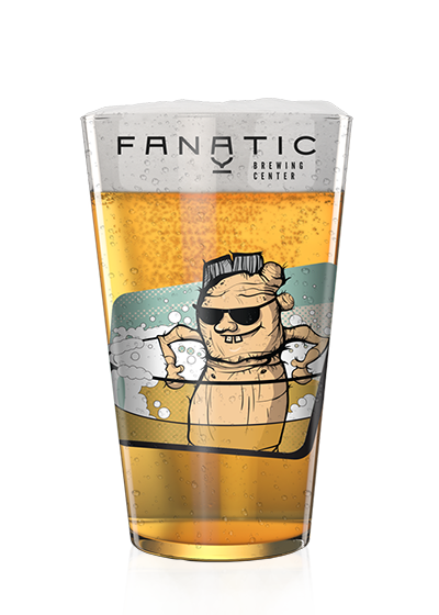 Пиво Fanatic «Ginger Finger» світле нефільтроване 4.3°