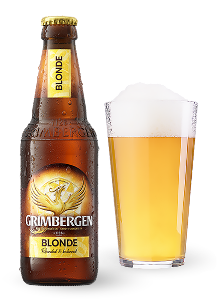 Пиво Grimbergen Blonde 0.33л