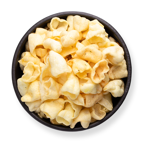 Снеки «Трикутники» картопляні зі смаком сметани з цибулею