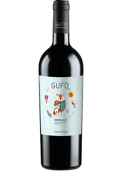 Вино Gufo Merlot 0.75л