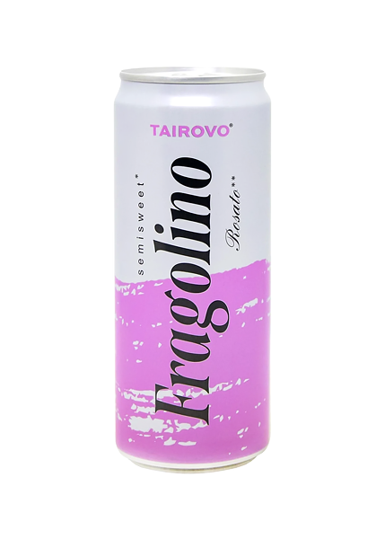 Напій винний «Tairovo Fragolino Rosato» 0.33л