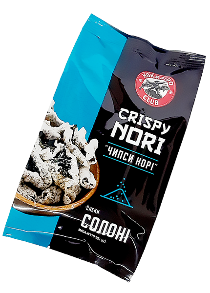 Чипси норі солоні Hokkaido club, 25г