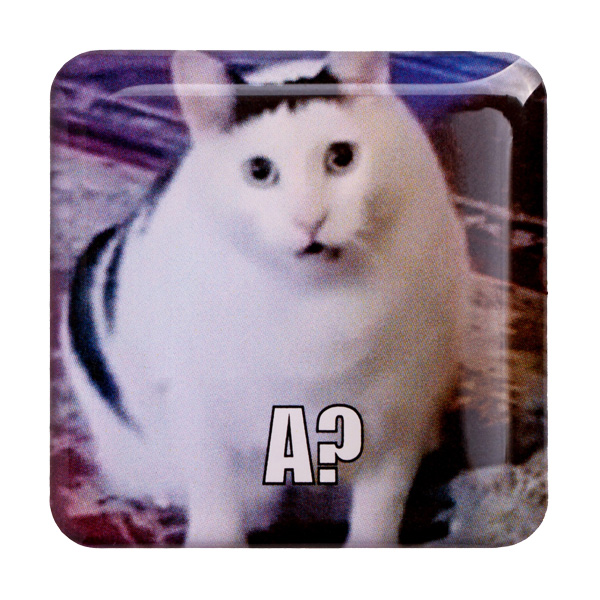 Стікер-наліпка «А?»