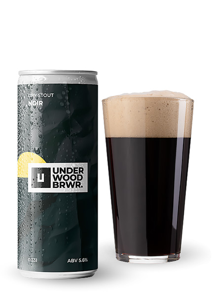 Пиво Underwood Noir 0.33л