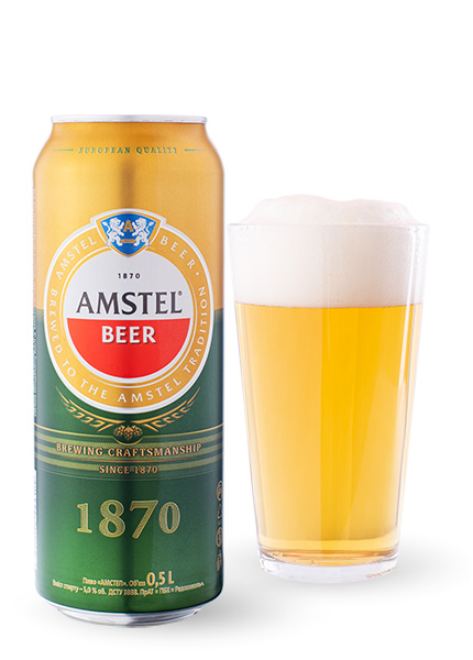 Пиво «Amstel» 0.5л