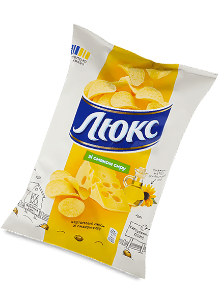 Чипсы «Люкс» со вкусом сыра, 125г