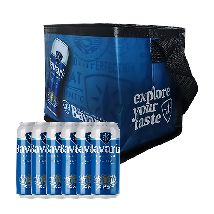 Набір пива Bavaria 0.5л х 6шт + термосумка