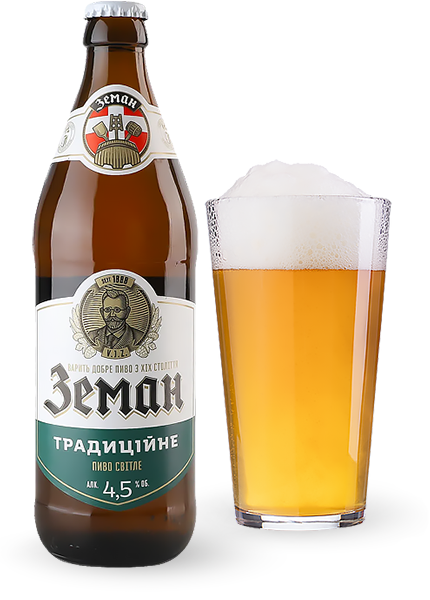 Пиво Земан «Традиційне» 0.5л