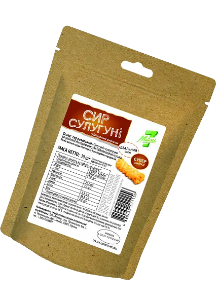 Сир Сулугуні сублімований «Maxi 7» шматочки, 30г