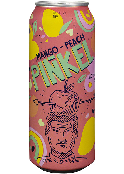 Сидр «Pinkel» яблоко-персик-манго 0.5л